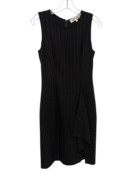 Diane Von Furstenberg Size 2 Black & Gray Polyester & Viscose Sleeveless Dress Black & Gray / 2