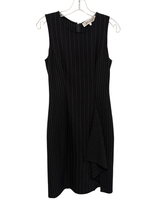 Diane Von Furstenberg Size 2 Black & Gray Polyester & Viscose Sleeveless Dress Black & Gray / 2