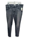Agolde Size 32 Black Cotton Zip Fly Jeans Black / 32