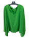 Crosby Size L Green Polyester V Neck Long Bell Sleeve Top Green / L