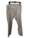 Paige Size 33 Beige Rayon Solid Zip Fly Men's Pants 33