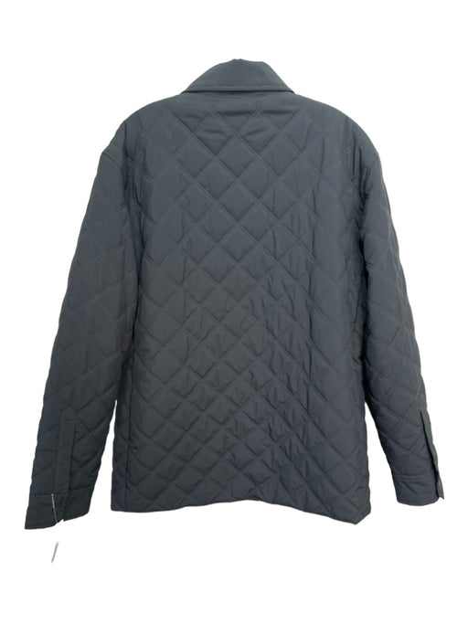 Lacoste Size XXL Grey Polyester Buttons Men's Jacket XXL