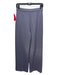 St John Collection Size 4 Gray Wool Blend Elastic Waist Wide Leg Crop Pants Gray / 4