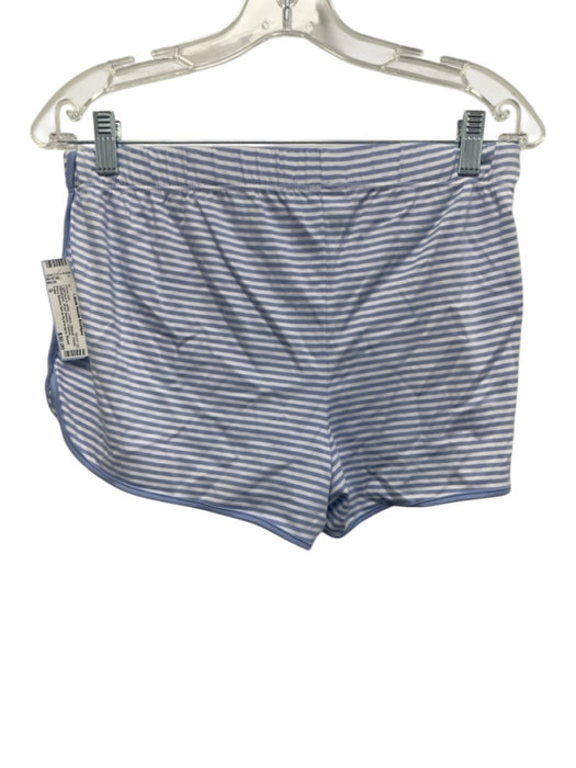 Lake Size S Light blue & white Cotton Striped Elastic Waistband Short Set Light blue & white / S
