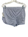 Lake Size S Light blue & white Cotton Striped Elastic Waistband Short Set Light blue & white / S