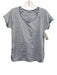 Lake Size S Light blue & white Cotton Striped Elastic Waistband Short Set Light blue & white / S