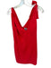 Amanda Uprichard Size S Red Polyester Tie Straps Back Zip Mini Dress Red / S