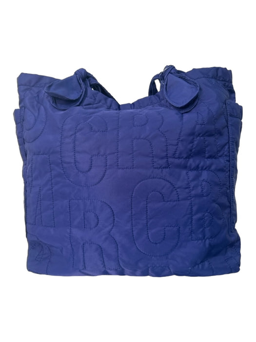 Marc By Marc Jacobs Purple Nylon Shoulder Bag Tote Stitched Logo Bag Purple / XL