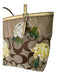Coach Gold Beige & Multi Canvas & Leather Monogram Shoulder Bag Bag Gold Beige & Multi / M