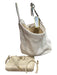 Coach White & Gold Leather Top Handle Snap Closure Shimmer Woven Detail Bag White & Gold / Medium