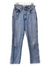 Agolde Size 26 Light Wash Organic Cotton 5 Pocket High Waist Straight Leg Jeans Light Wash / 26