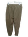 XiRENA Size M Green Cotton Elastic Drawstring Jogger Front Seam Pants Green / M