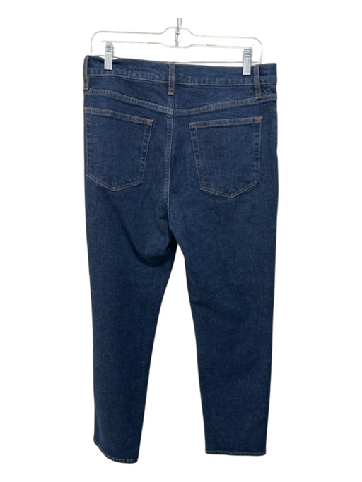 Frame Size 29 Dark Wash Cotton Denim Mid Rise Zip Fly Pockets Jeans Dark Wash / 29