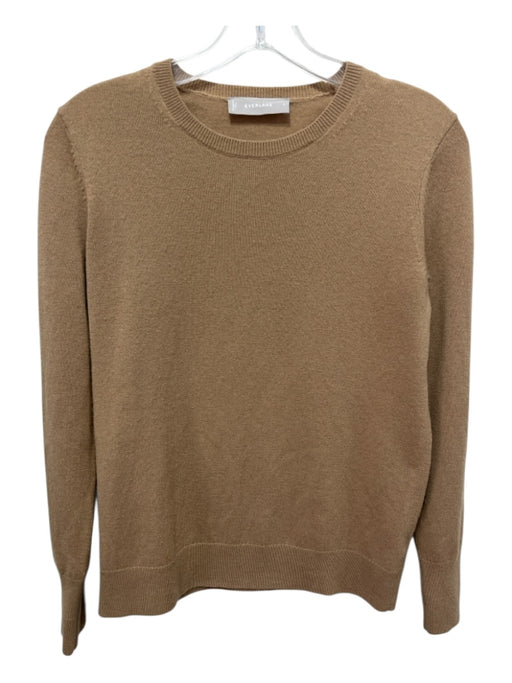 Everlane Size S Brown Cashmere Long Sleeve Knit Sweater Brown / S