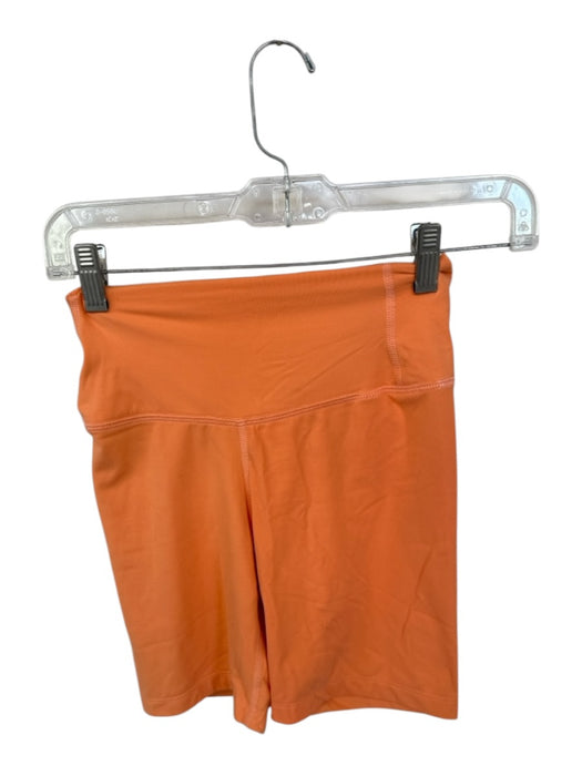 Splits 59 Size S Orange Nylon & Spandex Biker Athletic Shorts Orange / S