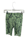 Alo Size XS Green & Black Snake Skin Nylon & Spandex Biker Athletic Shorts Green & Black / XS