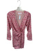 MNG Size 2 Pink Polyester Long Sleeve Mini Wrap Floral Dress Pink / 2