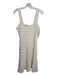 Lauren Ralph Lauren Size Medium Cream White Viscose Blend Sleeveless Dress Cream White / Medium