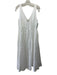 Dissh Size 2 White Linen Sleeveless Pockets Maxi Dress White / 2