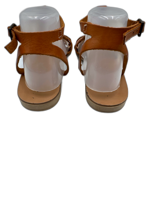 Barbara Barbieri Shoe Size Est. 9/10 Tan Leather Strappy Sandals Tan / Est. 9/10
