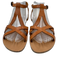 Barbara Barbieri Shoe Size Est. 9/10 Tan Leather Strappy Sandals Tan / Est. 9/10