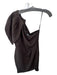 DO+BE Size S Black Polyester Blend One Shoulder Dress Black / S