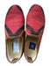 Res Ipsa Shoe Size 8 Red & Black Wool Rubber Sole Kilim Slip On Sneakers Red & Black / 8