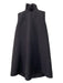 Tuckernuck Size XXS Black Polyester Ruffle Neck Sleeveless Back Tie Top Black / XXS