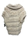 Anthropologie Size XS/S Cream Nylon, Acrylic, Wool Furry Button Front Sweater Cream / XS/S