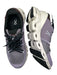 On Cloud Shoe Size 8 Purple & White Canvas Perforated lace up Athletic Sneakers Purple & White / 8