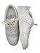 Tory Burch Shoe Size 6.5 White Leather Lace Up Athletic Sneakers White / 6.5