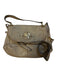 Michael Michael Kors Taupe Leather Fold Over Crossbody Strap Bag Taupe / M