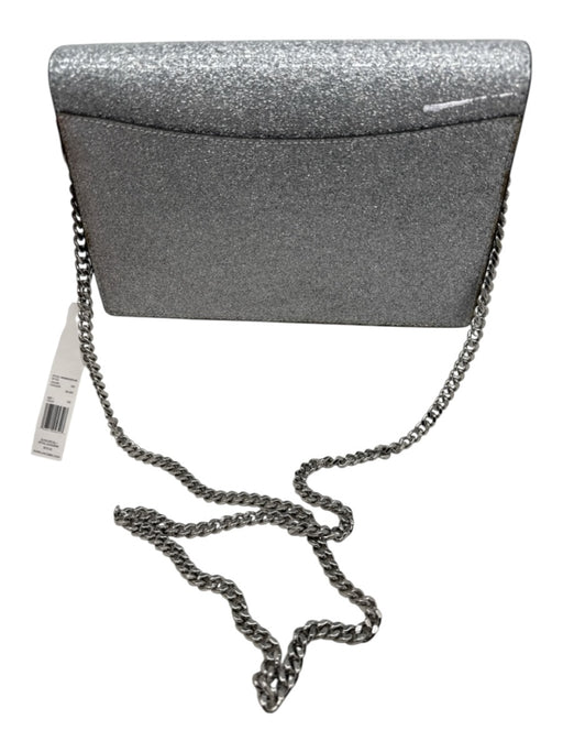 Marc Jacobs Silver Glitter Monogram Crossbody Bag Silver