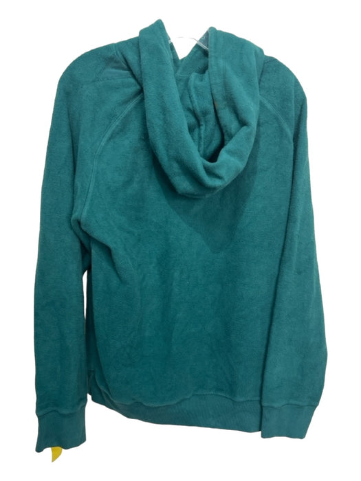 Saturdays New York City Size L Green Cotton Solid Hoodie Men's Jacket L