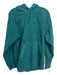 Saturdays New York City Size L Green Cotton Solid Hoodie Men's Jacket L