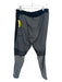 Nike Size XL Black & Gray Synthetic Color Block Athleisure Men's Pants XL