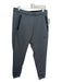 Nike Size L Gray Synthetic Solid Athleisure Men's Pants L