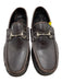 Gucci Shoe Size 7.5 Dark Brown Leather Solid loafer Men's Shoes 7.5