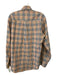 Burberry Size S Tan Cotton Blend Novacheck Button Down Men's Long Sleeve Shirt S
