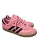 Adidas X Lionel Messi Shoe Size 40.5 Pink Leather Lace Up & Grommets Samba Shoes Pink / 40.5