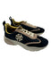 Tory Burch Shoe Size 9 Black, Cream, Yellow & Green Leather Upper Nylon Sneakers Black, Cream, Yellow & Green / 9