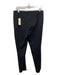 Lafayette 148 Size 8 Black Wool Blend Mid Rise Side Zip Tapered Pants Black / 8