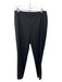 Lafayette 148 Size 8 Black Wool Blend Mid Rise Side Zip Tapered Pants Black / 8