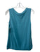 Lafayette 148 Size M Blue Viscose Blend Round Neck Sleeveless Tank Top Blue / M