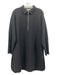 Lafayette 148 Size Medium Black Wool Blend Long Sleeve Quarter Zip Dress Black / Medium