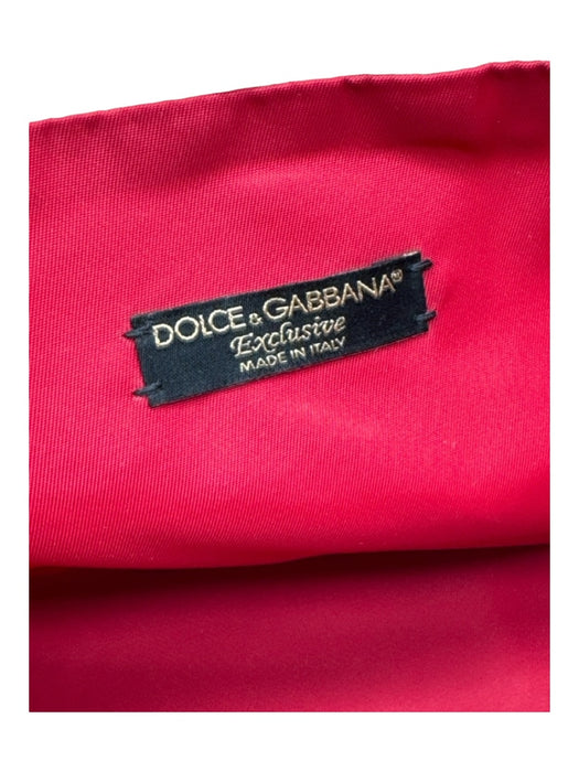 Dolce & Gabbana White, Black, Red Canvas Top Handles Polka Dot Cherries Bag White, Black, Red / Small