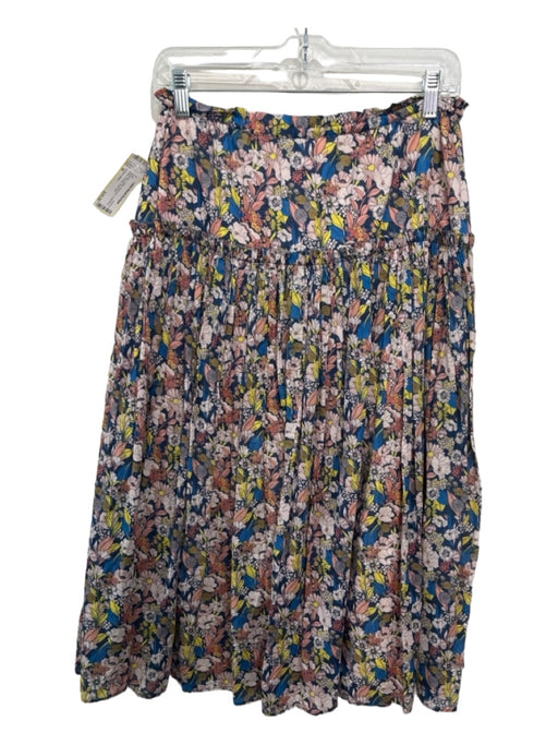A Piece Apart Size M Multicolor Cotton floral print Drawstring Waist Skirt Multicolor / M