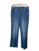 St John Sport Size 12 Medium Wash Cotton High Rise Gold Hardware Faded Jeans Medium Wash / 12