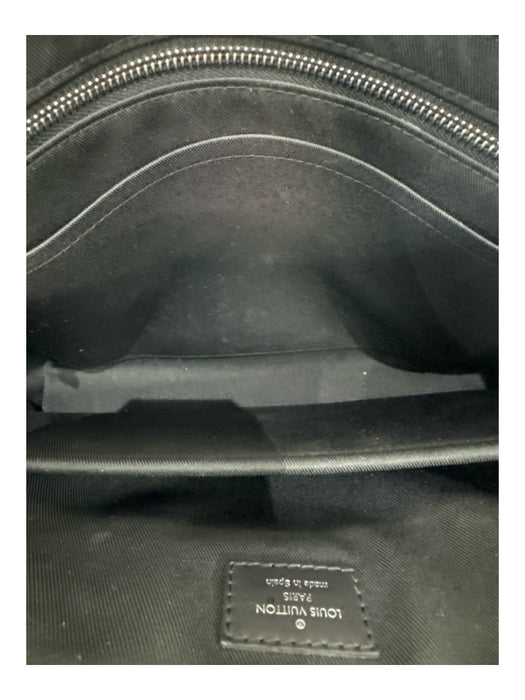 Louis Vuitton AS IS - General Wear Black & Gray Coated Canvas Flap Messenger Bag