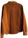 Sanctuary Size M Burnt Orange Cotton Corduroy Collared Snap Button Front Jacket Burnt Orange / M